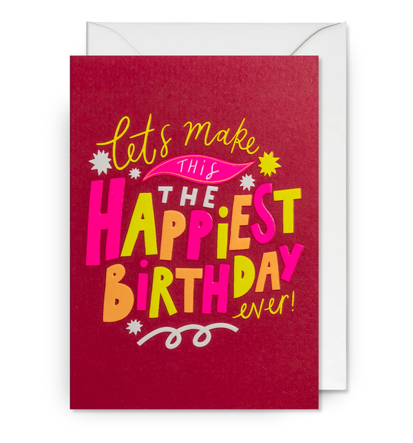 The Happiest Birthday Ever Card