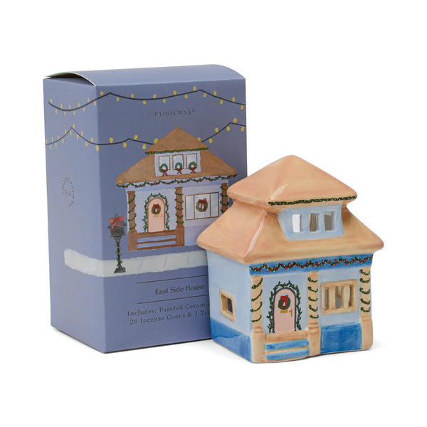 East Side House Style Incense & Tea Light Holder - Palo Santo