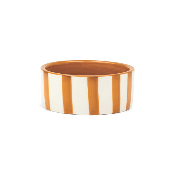 The Izzy Wine Coaster - Ochre Stripe