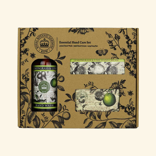 Lemongrass & Lime Essential Hand Care Gift Box
