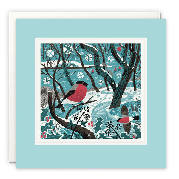 Stack Point Bullfinches Card