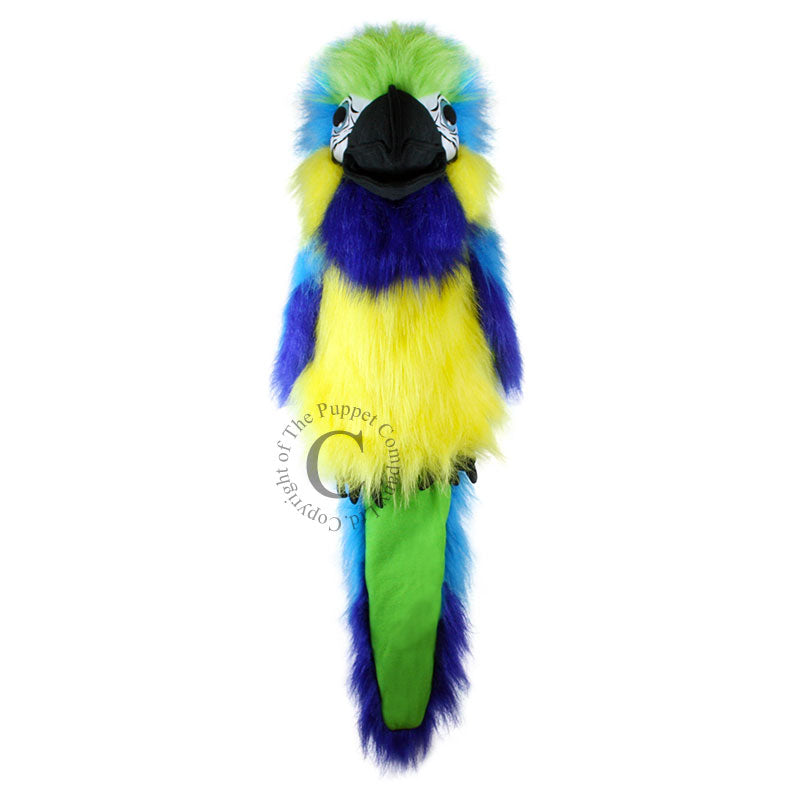 Blue & Gold Macaw Large Hand Puppet