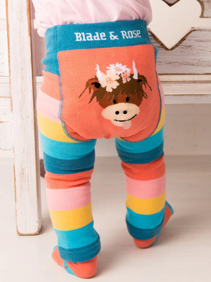 Bonnie Highland Cow Leggings