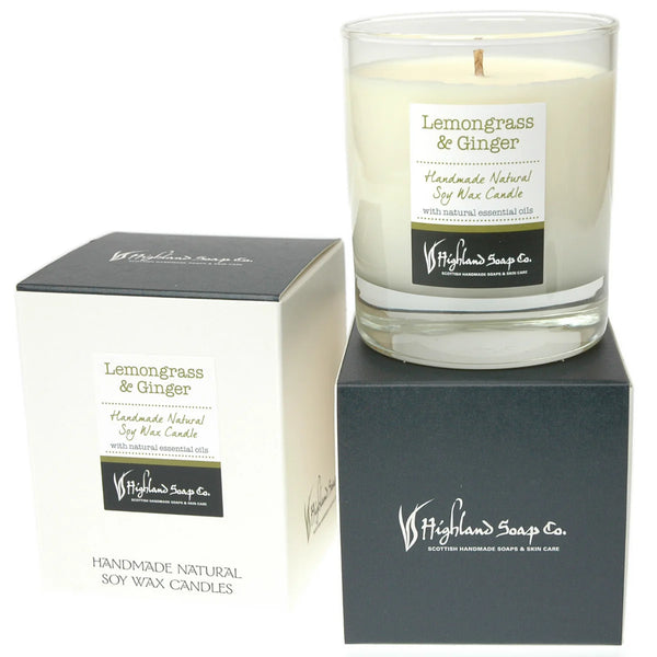 Lemongrass & Ginger Soya Wax Candle