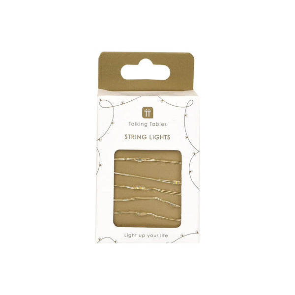 Gold String Lights - 3m