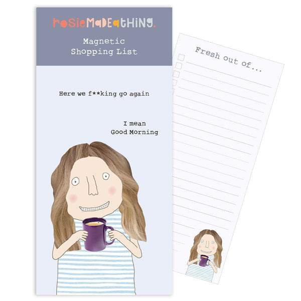 Here We Go Magnetic Notepad