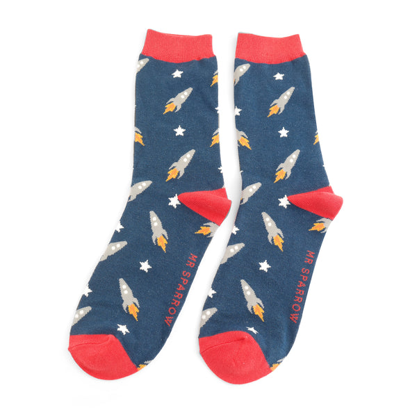 Rocket Socks - Navy