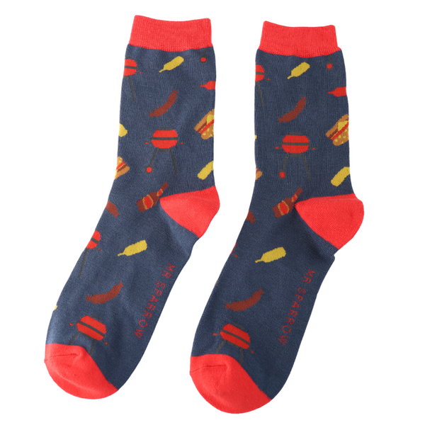 BBQ Socks - Navy