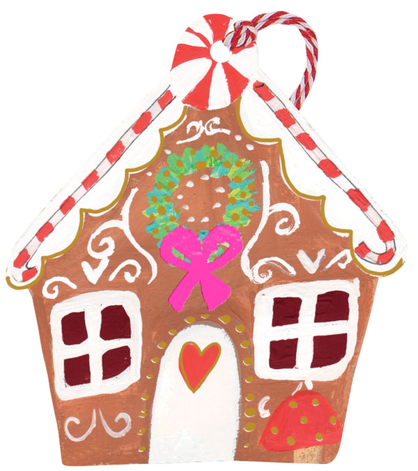 Gingerbread House Gift Tags - Pack Of 6