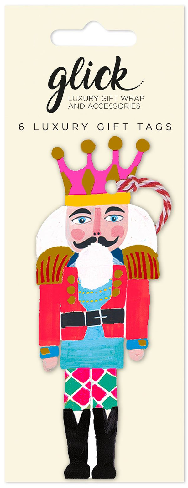Nutcracker Gift Tags - Pack Of 6