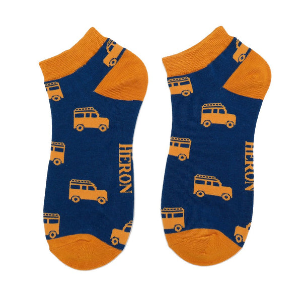 Off Roading Trainer Socks - Navy