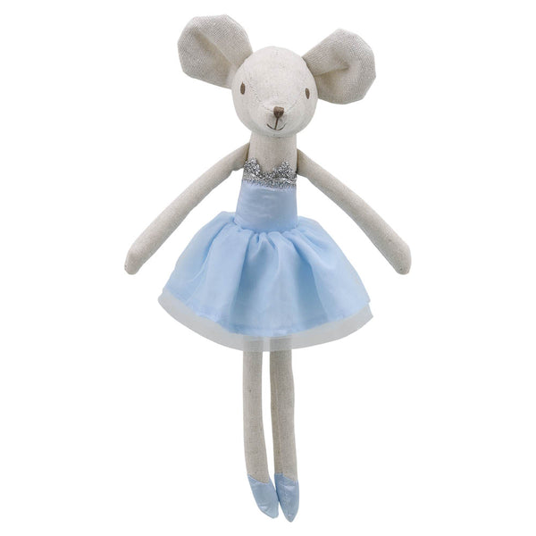 Blue Dancer Mouse Soft Toy