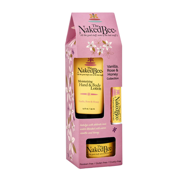 Vanilla, Rose & Honey Gift Collection