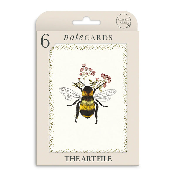 Bee Tale & Ivy Note Cards - 6Pk