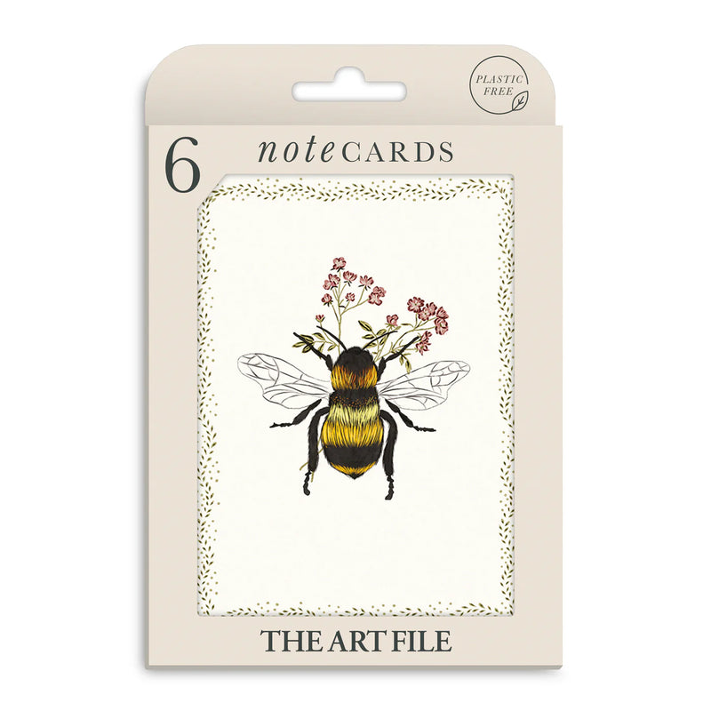 Bee Tale & Ivy Note Cards - 6Pk