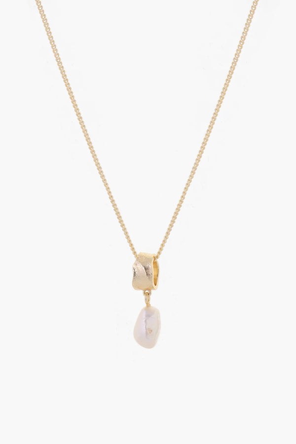 Freshwater Pearl Necklace - Gold