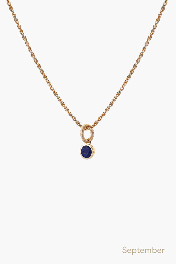 Lapis Lazuli Necklace - Gold