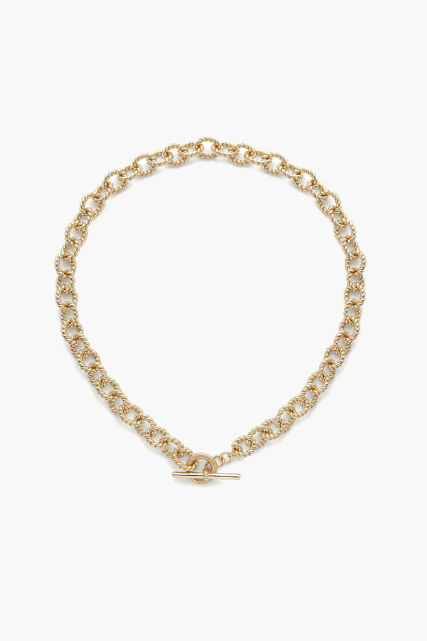 Twist Necklace Gold