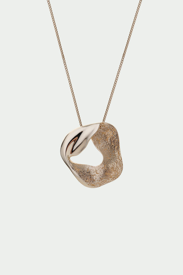 Wave Necklace - Gold