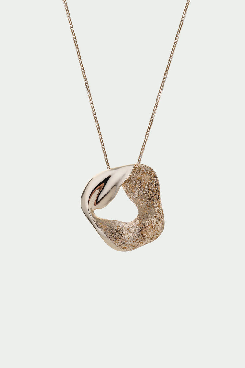 Wave Necklace - Gold