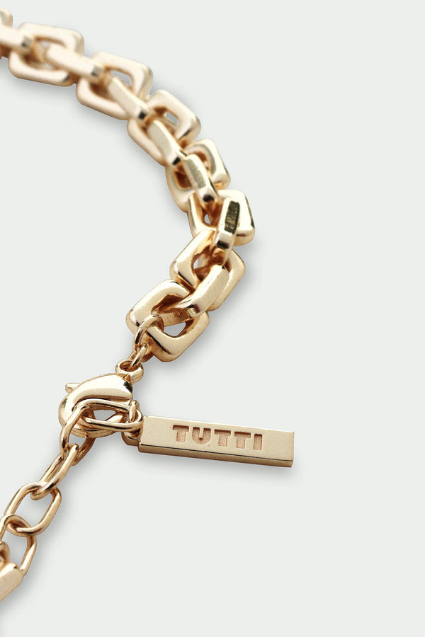 Link Necklace - Gold