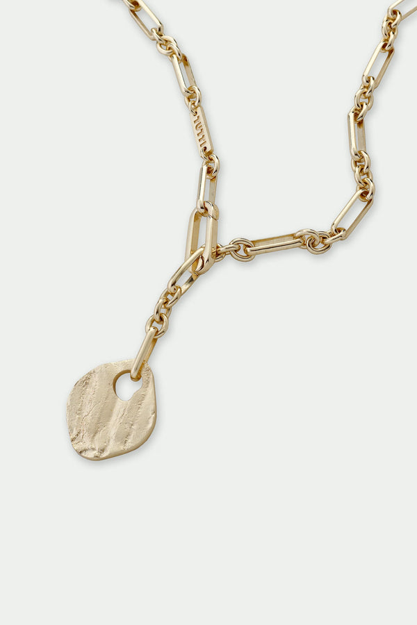 Bala Lariat Necklace - Gold
