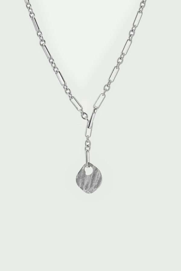 Bala Lariat Necklace - Silver