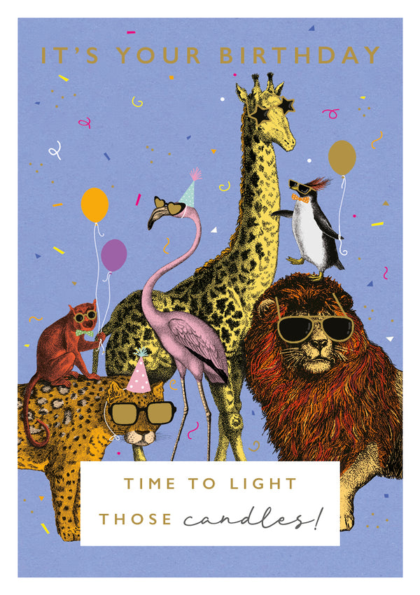 Light Those Candles Birthday Card