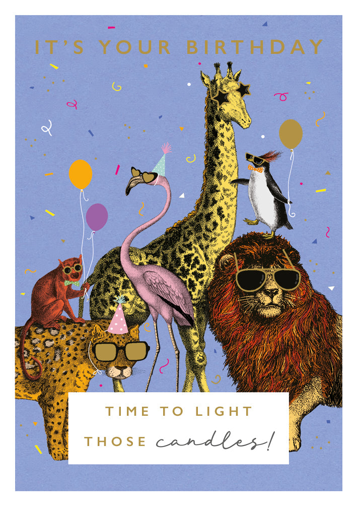 Light Those Candles Birthday Card