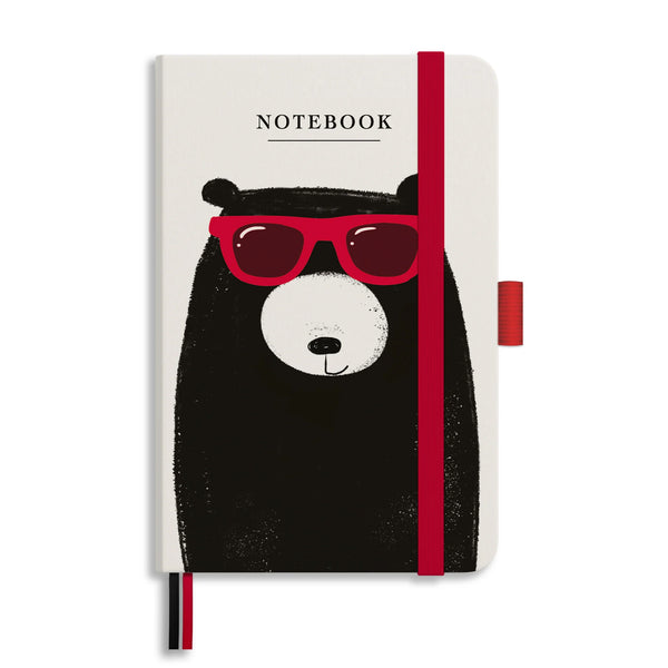 A5 Bear Hardback Notebook