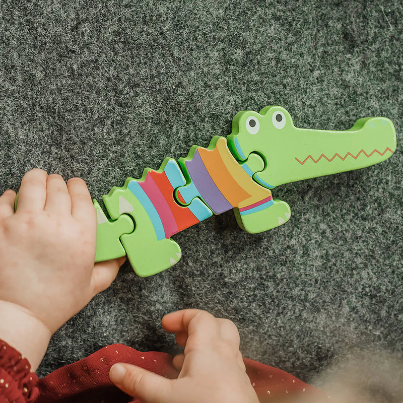 Crocodile Wooden Mini Puzzle