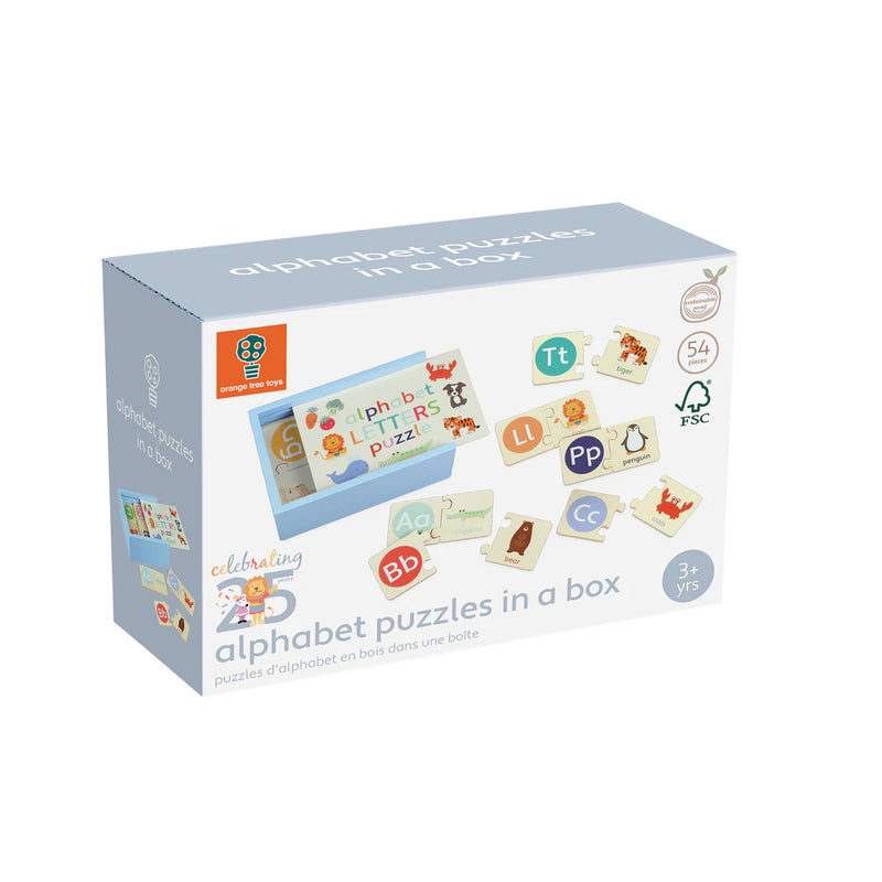Alphabet Puzzles in a Box Game