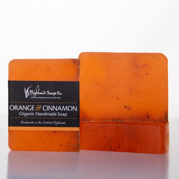 Sweet Orange & Cinnamon Organic Handmade Soap