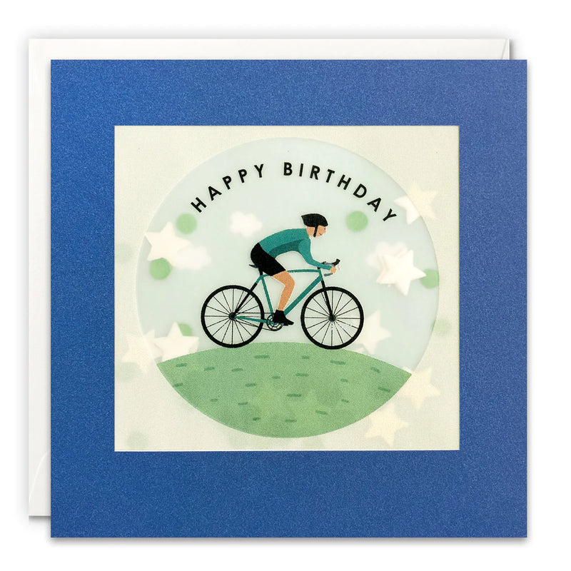 Cyclist Birthday Card