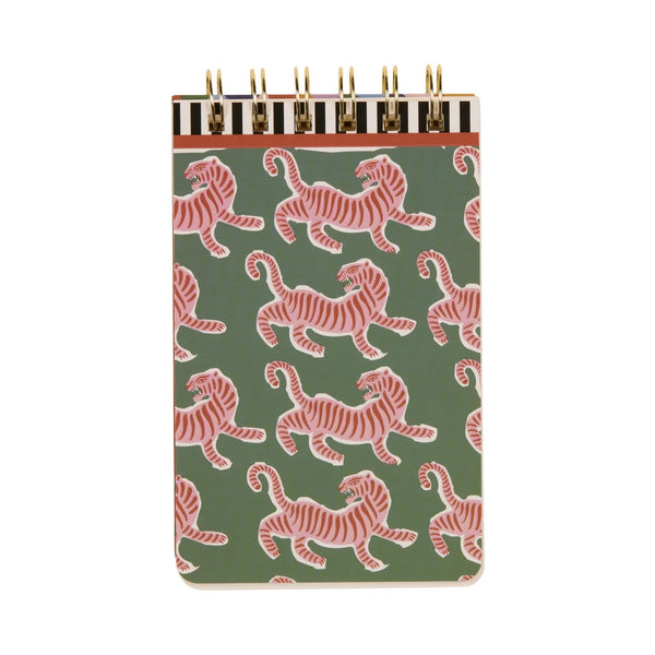 Twin Wire Notepad - Tiger