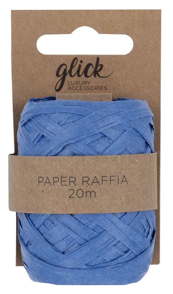 Blue Paper Raffia