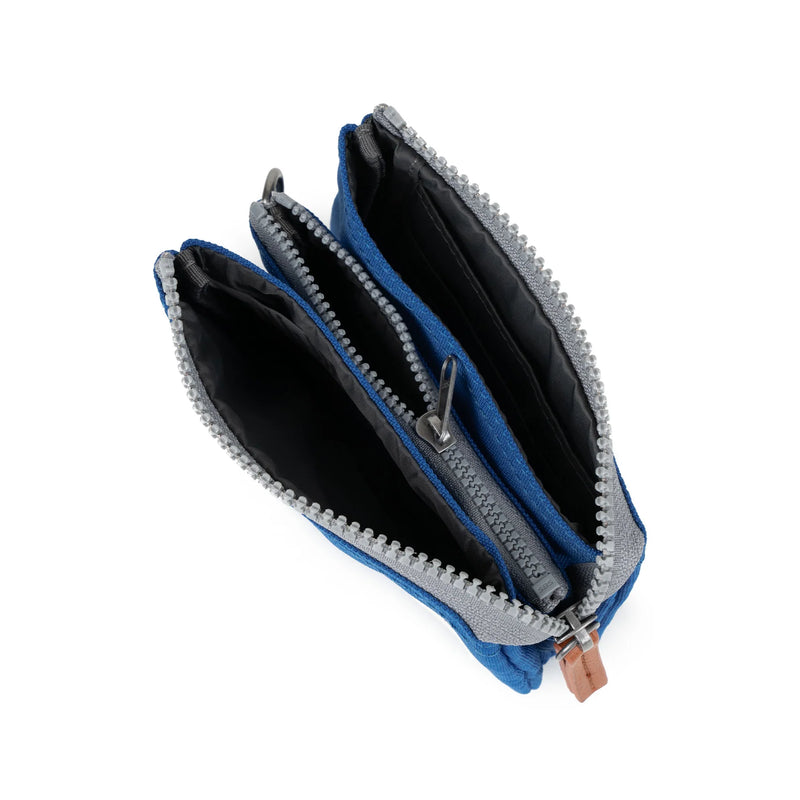 Carnaby Recycled Canvas Purse - Galactic Blue