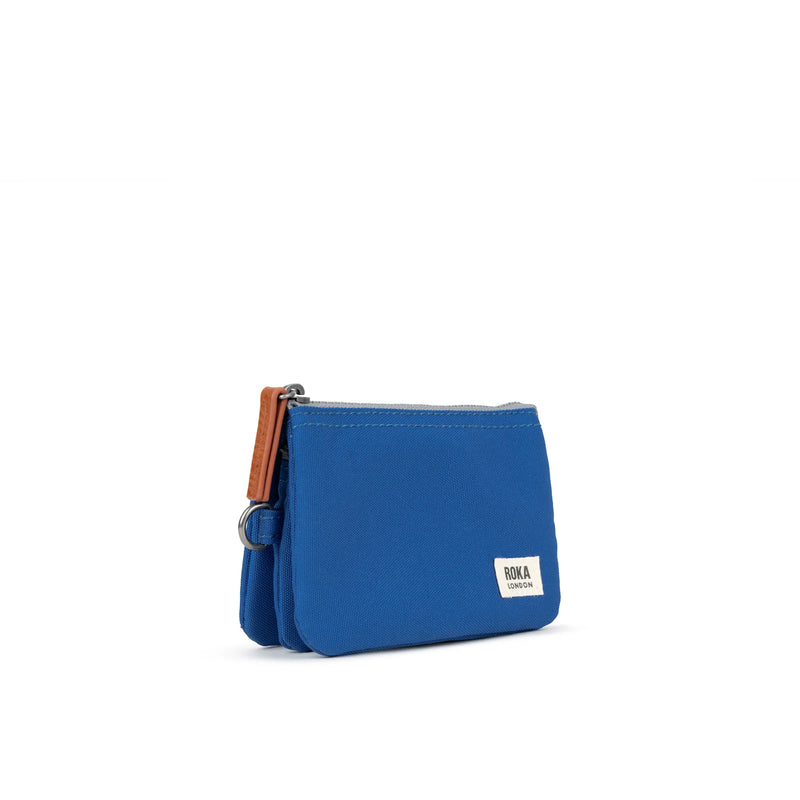 Carnaby Recycled Canvas Purse - Galactic Blue