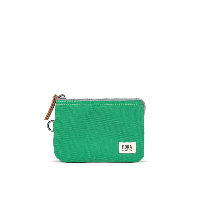 Carnaby Recycled Canvas Purse - Mountain Green
