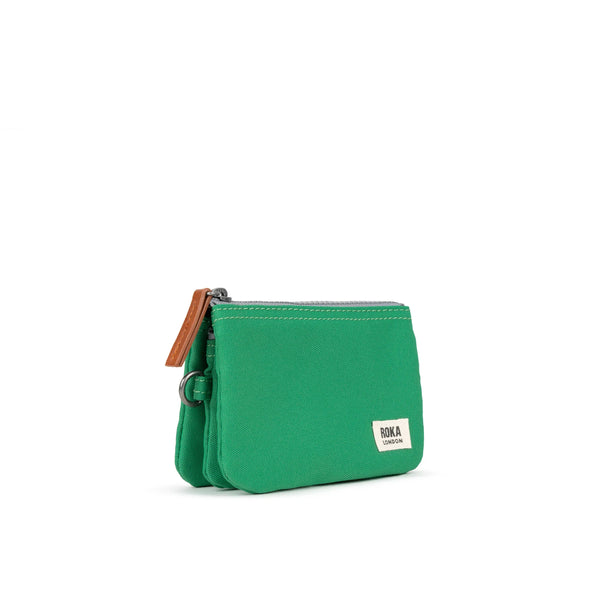 Carnaby Recycled Canvas Purse - Mountain Green