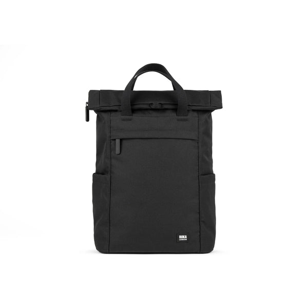 Finchley A Recycled Canvas Medium - All Black