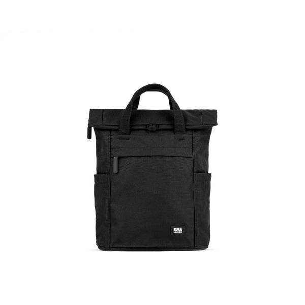 Finchley A Recycled Canvas Small - All Black