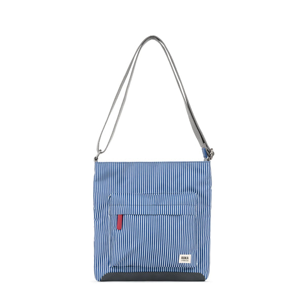 Kennington B Recycled Canvas Crossbody - Blue Hickory