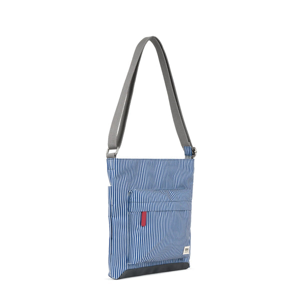 Kennington B Recycled Canvas Crossbody - Blue Hickory