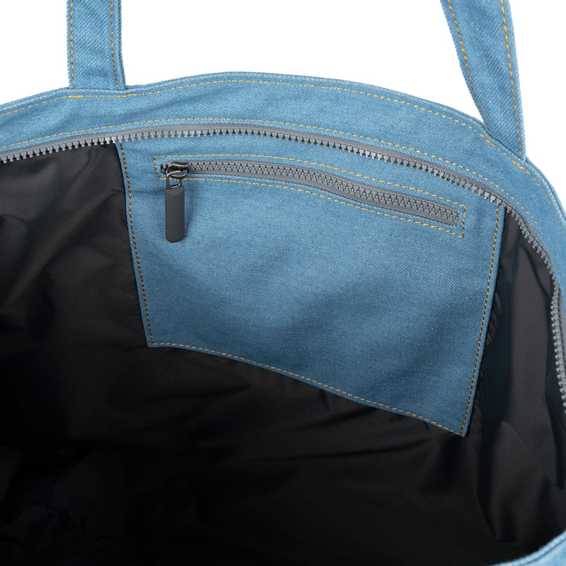 Portobello Tote Bag - Denim Light Wash