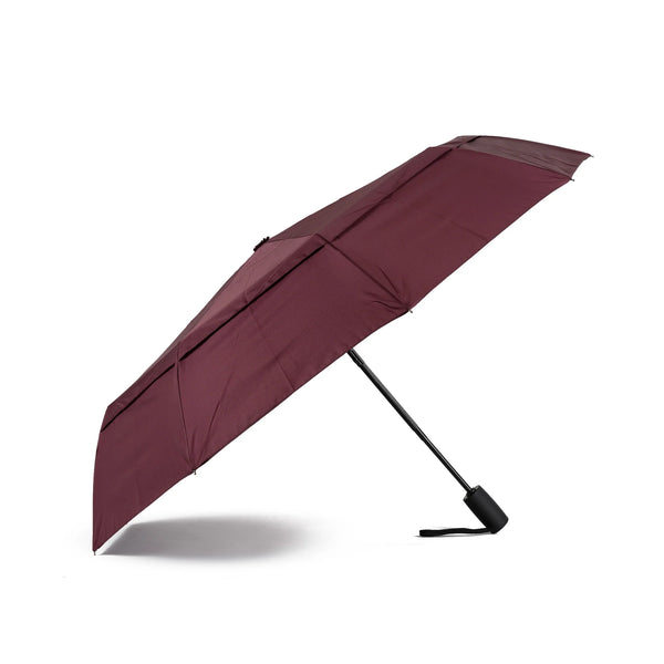 Waterloo Sustainable Nylon Umbrella - Plum