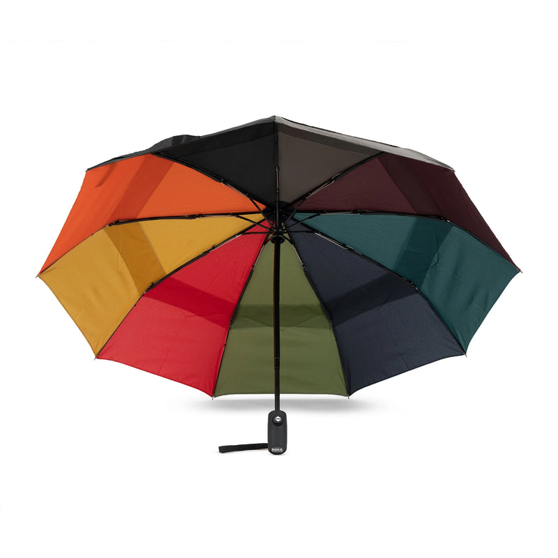 Waterloo Sustainable Nylon Umbrella - Rainbow