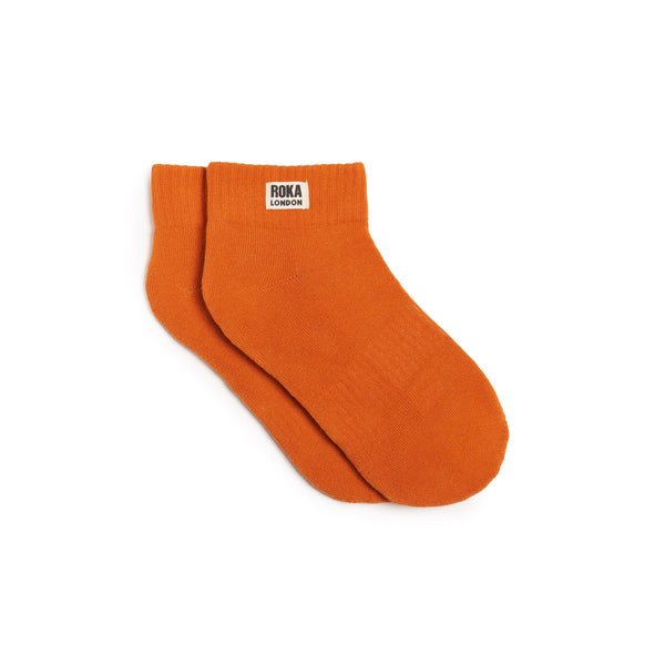 Wembley Socks - Burnt Orange