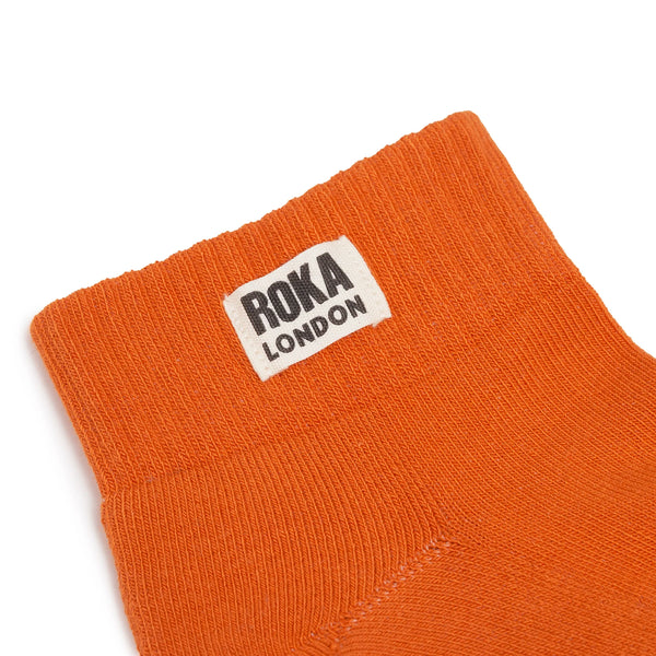 Wembley Socks - Burnt Orange