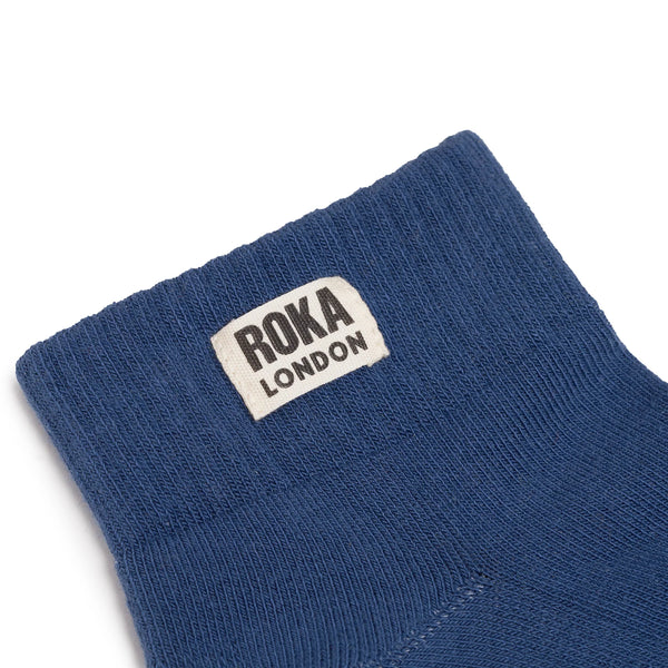 Wembley Socks - Coastal Blue